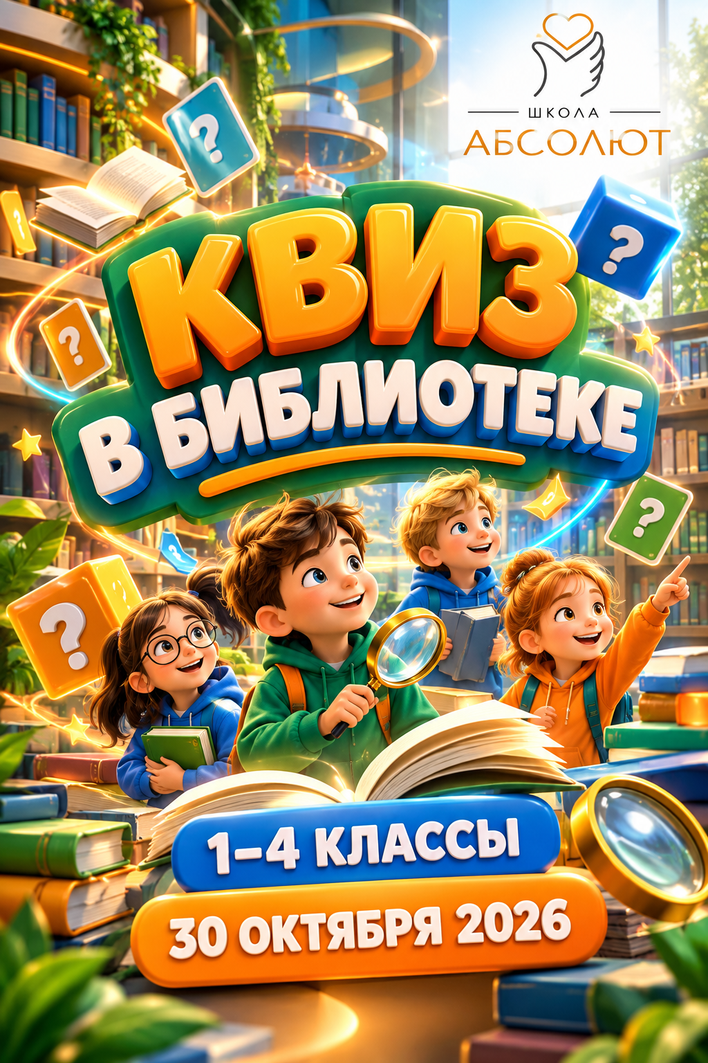 Квиз в библиотеке